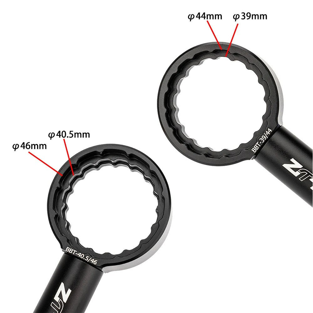 ZTTO Bike Bottom Bracket Wrench Aluminum Alloy Road MTB Bicycle Crankset Spanner ZTTO Bike Bottom Bracket Wrench Aluminum Alloy Road MTB Bicycle Crankset Spanner